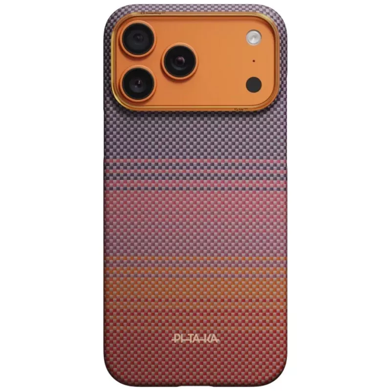 PITAKA Edge Case California Dream 02, skirta iPhone 17 Pro Max - Sunset