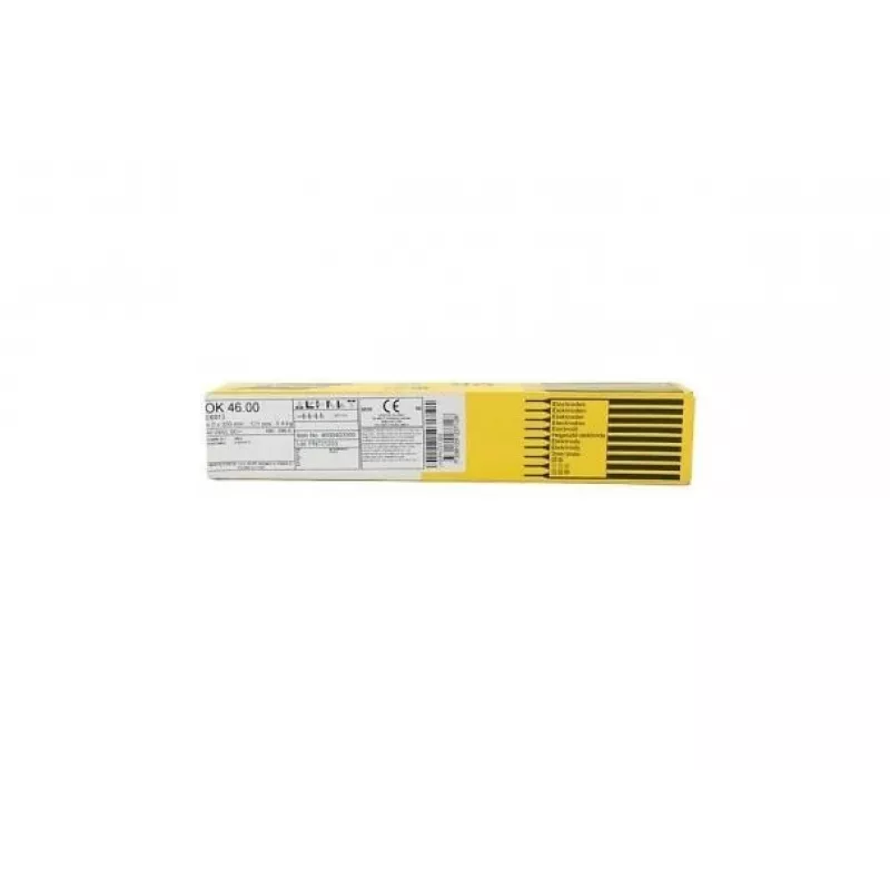 ESAB Approx 46 Fi 3,2 mm rožinės spalvos rutilinis elektrodas (E6013) 5,5 kg pakuotė, 189 vnt.