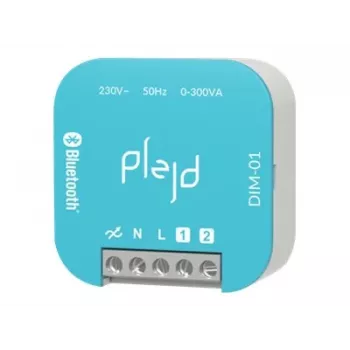 Plejd DIM-01 belaidžio ryšio reguliatorius – Bluetooth Mesh, 300VA, 230V