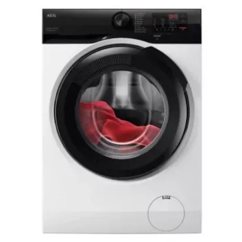 AEG LFR6D944E 9kg 1400 aps./min laisvai pastatoma priekinio pakrovimo skalbimo mašina, balta, ÖKOInverter variklis, ProSense ir SoftPlus technologijos
