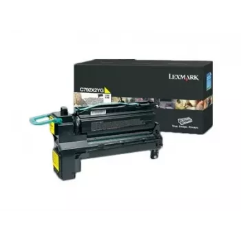 Lexmark C792X2YG didelės išeigos geltona tonerių kasetė