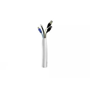 MB Universal Cable Sock Self Wrapping 25 mm sidabrinis 25 m