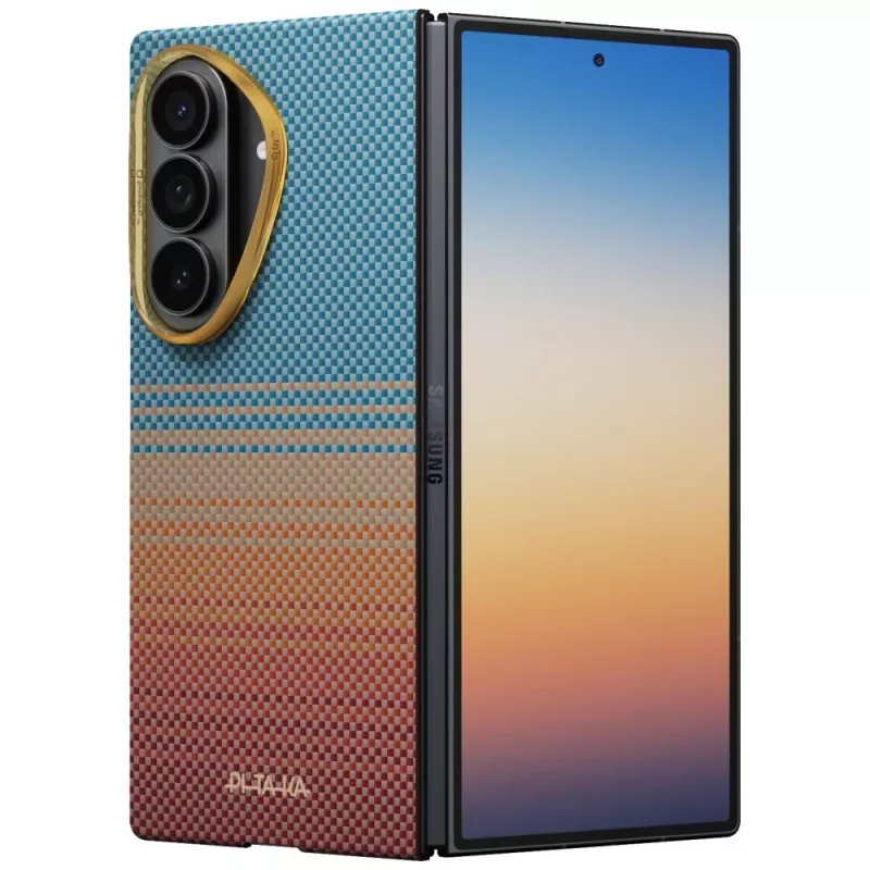 PITAKA California Dream 01 Edge dėklas, skirtas Samsung Galaxy Z Fold8 Ultra – Sunset