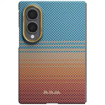 PITAKA California Dream 01 Edge Case, skirtas Samsung Galaxy Z Fold8 - Sunset