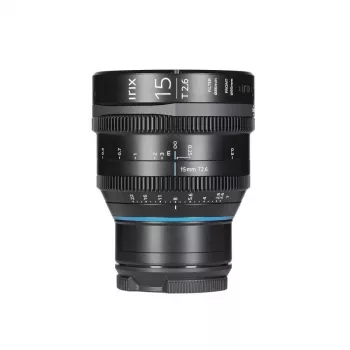 Irix Cine objektyvas 15mm T2.6 Canon RF laikikliui – metrinė fokusavimo skalė