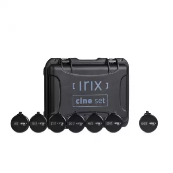 Irix Cine Directors Set Fuji X metrinis (4 objektyvų rinkinys: 21mm T1.5, 30mm T1.5, 45mm T1.5, 150mm T3.0 Macro 1:1, kietas dėklas)