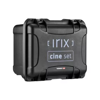 Irix Cine Directors Set Fuji X metrinis (4 objektyvų rinkinys: 21mm T1.5, 30mm T1.5, 45mm T1.5, 150mm T3.0 Macro 1:1, kietas dėklas)