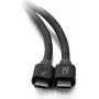 C2G 2,5 pėdų Thunderbolt 4 USB-C laidas - 40Gbps, 100W PD, 8K, juodas