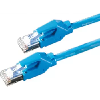 Draka UC600 SS27 Cat6 S/FTP jungiamasis laidas, RJ-45, juodas, 2 m