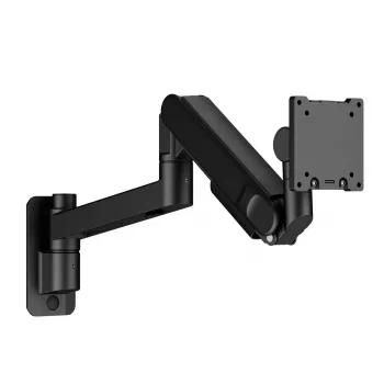 ROLINE Heavy-Duty LCD Arm Wall Mount monitoriams iki 42 colių – 20 kg apkrova, artikuliuojama ranka, VESA 75x75–200x200, juoda