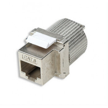 Intellinet 167222 Cat6 FTP RJ45 Keystone Jack, beįrankis, ekranuotas, cinko lydinys