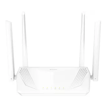 D-Link AX1500 Wi-Fi 6 dviejų juostų gigabitinės spartos maršrutizatorius – OFDMA, MU-MIMO, Beamforming, WPA3, 4 gigabitiniai LAN prievadai, Smart Connect, tėvų kontrolė, QoS, svečių tinklas, IPv6, Access Point režimas, juodos spalvos