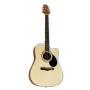 Samick GD-100SC NS Dreadnought Cutaway akustinė gitara - natūralus satinas
