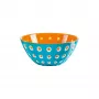 Guzzini Le Murrine patiekalų dubuo 25 cm mėlynas/oranžinis