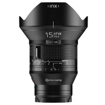Irix 15mm f/2.4 plačiakampis pirminis objektyvas Sony E pilno kadro