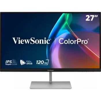 ViewSonic VP2766-2K 27 colių QHD IPS profesionalus monitorius su USB-C 65W, KVM, aparatine kalibracija