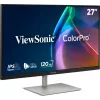 ViewSonic VP2766-2K 27 colių QHD IPS profesionalus monitorius su USB-C 65W, KVM, aparatine kalibracija