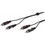 Vivanco audio laidas 2xRCA – 2xRCA 2.5 m (VVA2RCA25MMK)