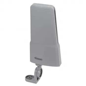 Vivanco VVANOUT42DBG lauko aktyvioji antena DAB/DAB+ ir DVB-T/DVB-T2, 42 dB stiprinimas, F jungtis, juoda/pilka