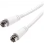 Vivanco SAT F laidas 3 m, baltas (VVSAT30MMNW)