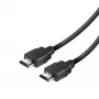 Vivanco VVVHDMI25MMK High Speed HDMI laidas su Ethernet 2,5 m 4K 60Hz 18Gbps ARC HEC 3D HDCP 2.2 HDR auksu padengtas juodas
