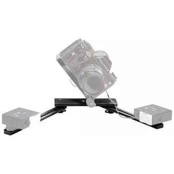 Manfrotto 330B makro laikiklis su dviem artikuliuotomis rankomis