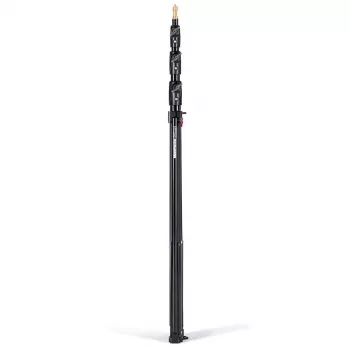 Manfrotto 1004BAC-3 oro pagalvėlės 4 sekcijų šviestuvų stovas, 3 vnt. komplektas, juodos spalvos