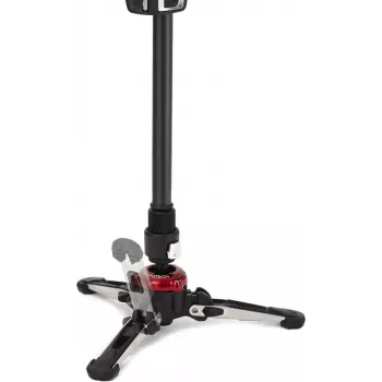 Manfrotto MVMXPROBASE Fluidinis monokojės pagrindas su FLUIDTECH 3D judesiu, skirtas XPRO monokojėms, juodas