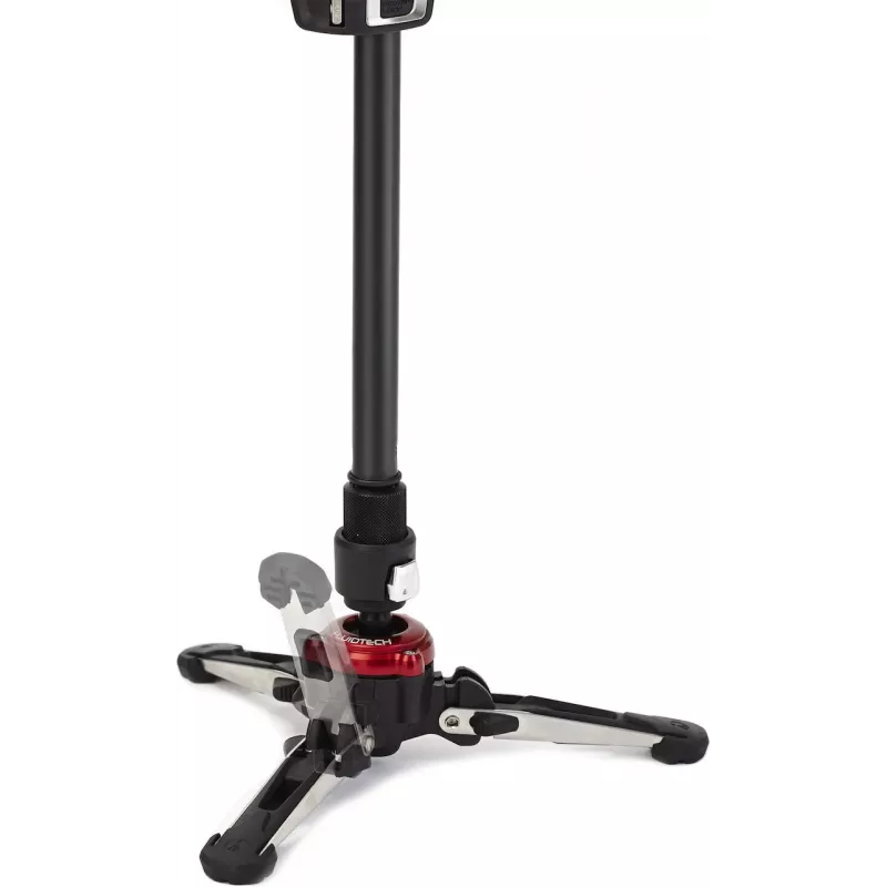Manfrotto MVMXPROBASE Fluidinis monokojės pagrindas su FLUIDTECH 3D judesiu, skirtas XPRO monokojėms, juodas