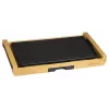 Melchioni Bamboo Grill elektrinė stalo kepsninė 1800 W ruda 37x27 cm su nelimpančia nuimama plokšte