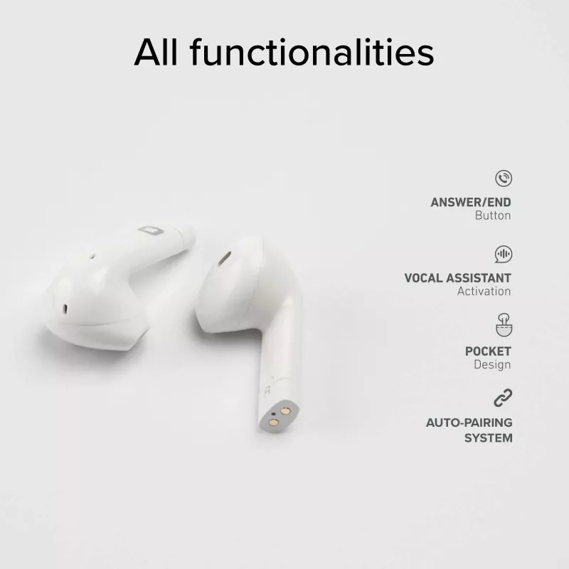 SBS TEEARTWSBLADEBTW True Wireless Bluetooth 5.0 ausinės su įkrovimo dėklu, jutikliniais valdikliais, balso asistentu, juodos