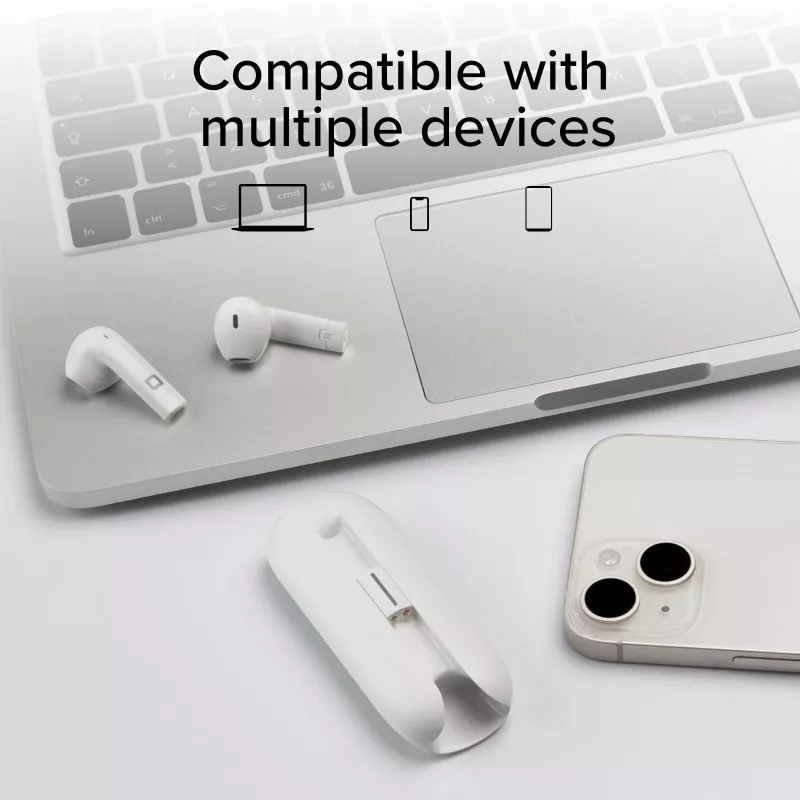 SBS TEEARTWSBLADEBTW True Wireless Bluetooth 5.0 ausinės su įkrovimo dėklu, jutikliniais valdikliais, balso asistentu, juodos