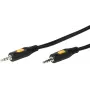 Vivanco audio laidas 3.5 mm – 3.5 mm 0.75 m (VVAJACK07MMK)