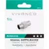 Vivanco antenos adapteris, koaksialinė mova (VVANADATFF)