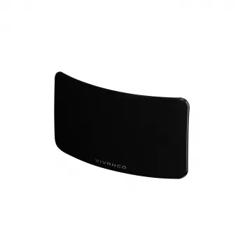 Vivanco VVTVANTMCIRCLE Vidinė DVB-T/T2 antena su 28 dB stiprinimu, LTE/4G/5G filtru, DAB/DAB+ palaikymu, juoda