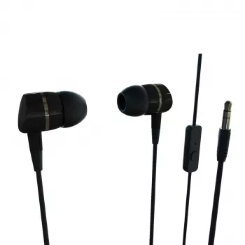 Vivanco VVEARSMARTK ausinės į ausį su mikrofonu, 3,5 mm lizdas, juodos