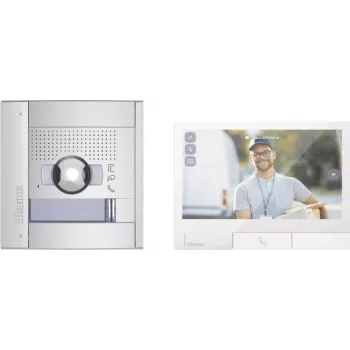 LEGRAND Bticino 363532 Flex'ONE vaizdo domofono rinkinys su Sfera lauko stotele (1 ir 2 mygtukai), 1 kryptis