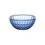 Guzzini Vanity 25 cm indas Denim Blue – permatomas SAN serviravimo ir dekoratyvinis dubuo, 2,5 l