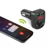 SBS TECARFM2USB Bluetooth FM siųstuvas su laisvų rankų įranga ir dvigubu USB įkrovimu