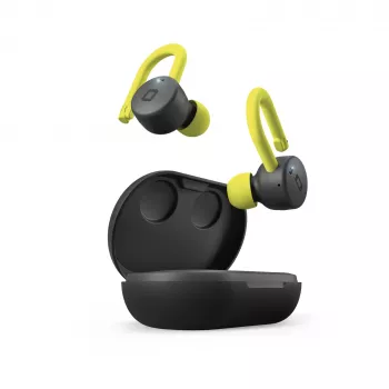 SBS TWS Bluetooth 5.0 belaidės ausinės su įkrovimo dėklu, liečiamu valdymu, juodos spalvos