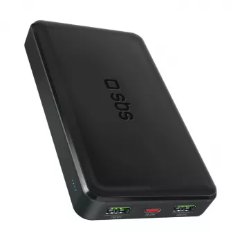 SBS TTBB10000FASTPD20K 10000mAh Power Delivery 20W Power Bank juodos spalvos
