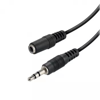 Vivanco VVAXJACK15MFK 3,5 mm garso ilginimo laidas 1,5 m juodas