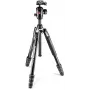 Aliuminio kelioninio trikojo komplektas su rutuliniu galvos mechanizmu Manfrotto Befree GT (MKBFRTA4GT-BH)
