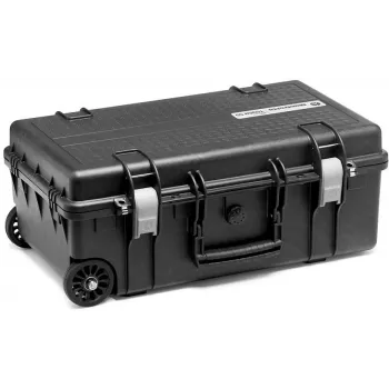 Manfrotto Pro Light Reloader Tough H-55 kietas fotoįrangos dėklas, IP67 atsparus vandeniui ir dulkėms, TSA spyna, rankinio bagažo dydžio, juodas