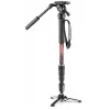 Manfrotto Element MII vaizdo monopadas su 400 Series skysčių galvute, aliuminis (MVMELMIIA4LIVE)