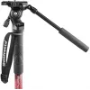 Manfrotto Element MII vaizdo monopadas su 400 Series skysčių galvute, aliuminis (MVMELMIIA4LIVE)