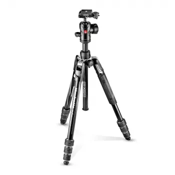 Manfrotto MKBFRTA4BK-BH Befree Advanced kelioninis trikojis su rutuline galvute, juodas