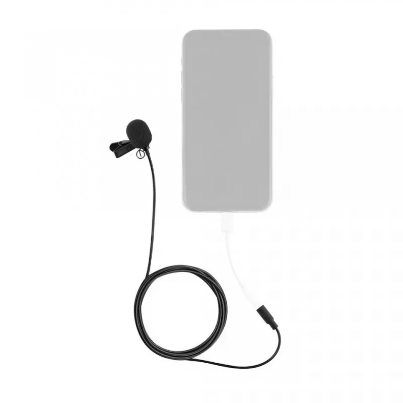 JOBY Wavo Lav Mobile mikrofonas su telefono spaustuku