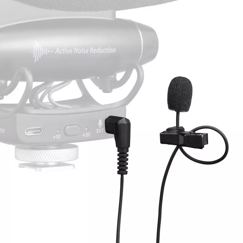 JOBY Wavo Lav PRO prisegamas mikrofonas, juodas (JB01718-BWW)