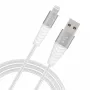 JOBY įkrovimo ir sinchronizavimo Lightning kabelis, 1,2 m, baltas (JB01812-BWW)